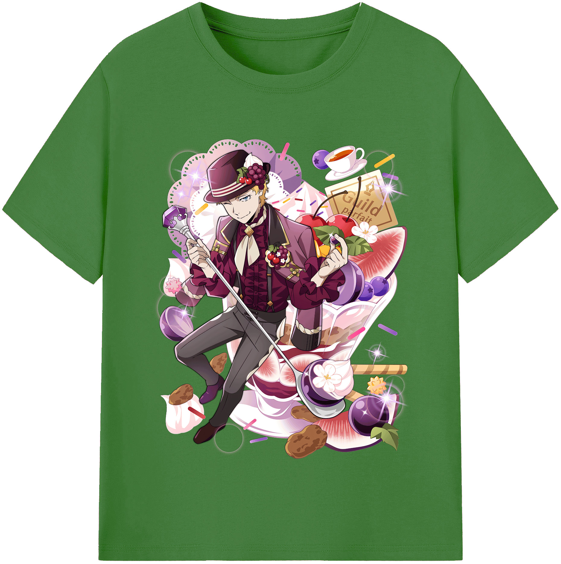 （画像用） 文豪ストレイドッグス Bungo Stray Dogs レディースカジュアルプリントTシャツ（綿100％）